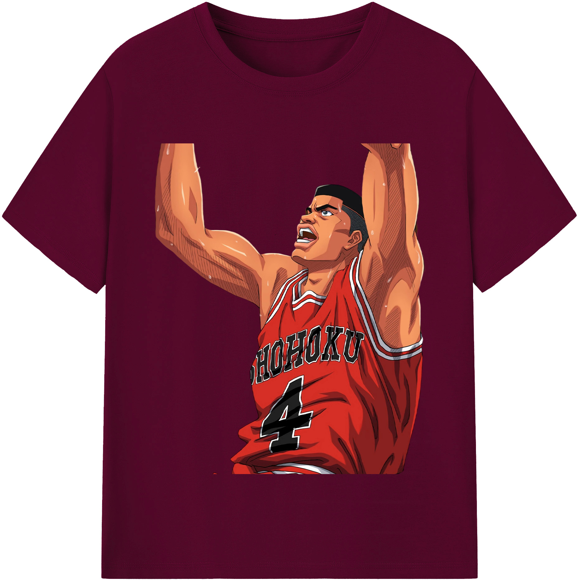 （画像用） SLAM DUNK／スラムダンク レディースカジュアルプリントTシャツ（綿100％）